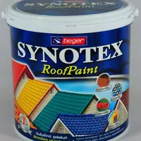 #R3774 สีทาหลังคา BEGER SYNOTEX สีเขียวใบไม้ 1แกลลอน