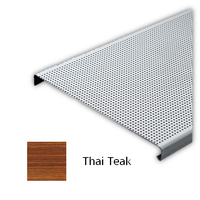 ฝ้าอลูมิเนียม 300G Fameline สี Thai Teak