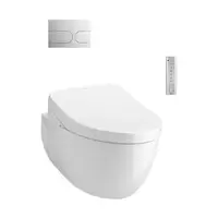 สุขภัณฑ์แขวนผนัง TOTO CWT812RUW8 3/4.5 ลิตร พร้อมฝารองนั่งอัตโนมัติ