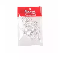 Cable clips 6 mm (pack of 50)
