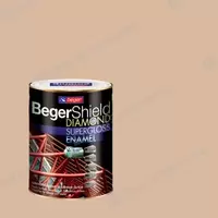 #BD121 สีน้ำมันเคลือบเงา เบเยอร์ชิลด์ ไดมอนด์ Gobi Beige