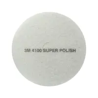 แผ่นสก๊อตไบรท์ขัดเงา 3M Z052-0120 18 นิ้ว สีขาว