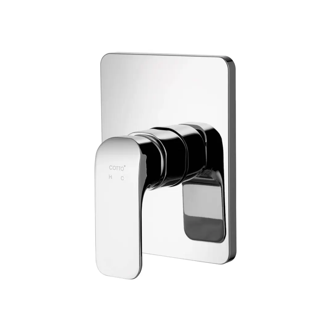 Wall-mounted lever-type water mixing valve (for use with COTTO PROS), Sirocco model COTTO CT2151A-1