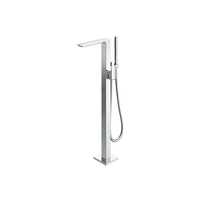 ก๊อกผสมสำหรับลงอ่างอาบน้ำแบบตั้งพื้น พร้อมชุดฝักบัวสายอ่อน TOTO TBG02306T-1