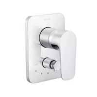KOHLER K-72290T-4-CP เฉพาะฝาครอบวาล์วผสมฝังกำแพงลงอ่างและยืนอาบ รุ่น Aleo