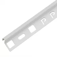 คิ้ว P.V.C PCG 122013 โค้ง 12mmเทาอ่อน2m