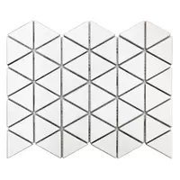 Mosaic Porcelain 30X23CM Moza White