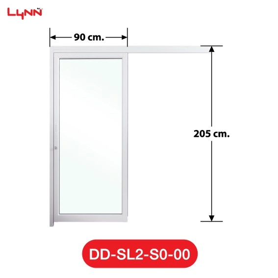 LYNN ประตูบานเลื่อน รุ่น X-Series 90*205 ซม.-1