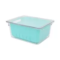 Fridge Storage with Lid 1 Basket