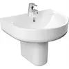 American Standard CONCEPT D-SHAPE TF-0553/0740-WT-0 Freestanding Washbasin.