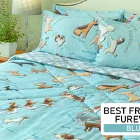 ผ้าปู Q3 FAIRMAID 23FP BLUE