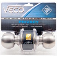 VECO 3871SS-BK SS BATHROOM KNOB