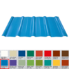 แผ่นเมทัลชีท บลูสโคป ลอนนิยม PZACS70/90 0.3 มม. สีฟ้าน้ำทะเล Shampoo Blue