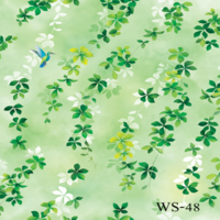 สติกเกอร์ติดกระจก ลายสี WS-48