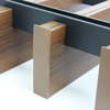 Aluminum Grille Ceiling Fameline FWC-CC-03 THAI TEAK 12x50 mm