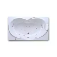 อ่างอาบน้ำวน+หมอน American Standard รุ่น SAVONA TF-7280100-WT