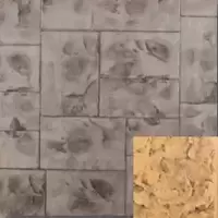 Stamp Concrete SCG Ashlar Brick Yellow Cream