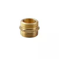 Brass nipple, model HN5038-1/2, size 1/2 inch, brass color