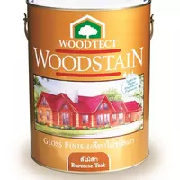 #101 สีย้อมไม้ WOODTECT สีไม้สัก ชนิดเงา 1แกลลอน