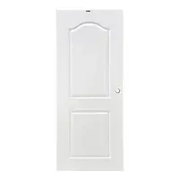 ประตูภายนอกUPVC AZLE L-85 80X200cm WH
