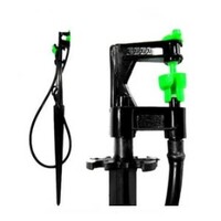 Mini sprinkler, leaf blade with stand and valve, Towai, black