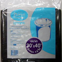 ถุงขยะ หนา ACCO ขนาด 30x40" จำนวน 12ใบ สีดำ
