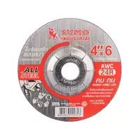ใบเจียรเหล็กหนา SUMO AWC24R 4 นิ้ว (100X6 มม.) สีแดง