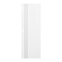 ประตูห้องน้ำ UPVC ECO-DOOR P2 70X200 ซม. สีขาว เจาะลูกบิด