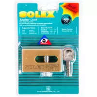SOLEX 50MM CO-50 PB PADLOCK