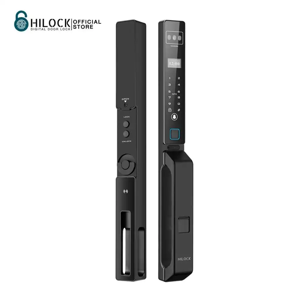 กลอนดิจิตอล HILOCK HL-497 สีดำ-1