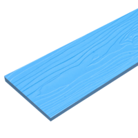 TPI Wood Plank Teak Texture Blue Color 20x300x0.8 cm