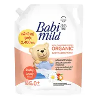 Babi Mild Baby Laundry Liquid with Fabric Softener 2-in-1 Organic Chamomile Formula Baby Touch 2.4L