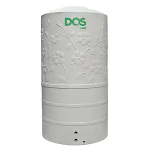 ถังเก็บน้ำ DOS รุ่น CHABA KV 400 ลิตร สี Como Gray-1