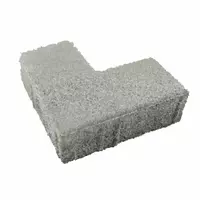 Concrete Block L shape Grey