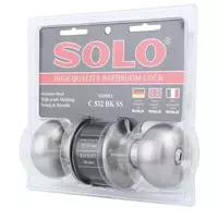 BATHROOM KNOB ROUND HEAD SOLO