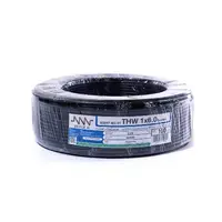 สายไฟ THW (IEC01) 1x6 ตร.มม. สีดำ NNN