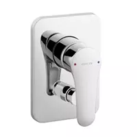 KOHLER K-16316X-4-CP เฉพาะฝาครอบวาล์วผสมฝังกำแพงยืนอาบ รุ่น July