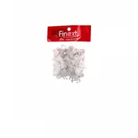 Cable clips 8 mm (pack of 50)