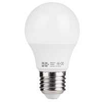 หลอดไฟ LED E27 5W เดย์ไลท์ ทรงลูกแพร์ HI-TEK มวยไทย