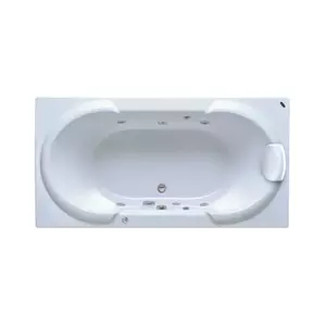 อ่างอาบน้ำวน+หมอน American Standard รุ่น TIZIO TF-7290100-WT