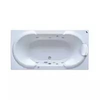 อ่างอาบน้ำวน+หมอน American Standard รุ่น TIZIO TF-7290100-WT