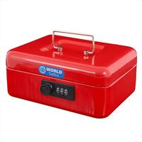 กล่องเก็บนิรภัย WORLDSAFES -20แดง