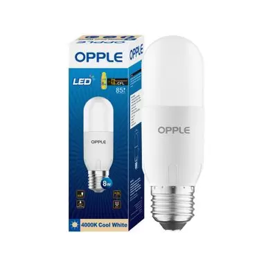 หลอด Stick Lamp LED E27 8W Cool White รุ่น E-Stick-E27-8W-CWCT-1
