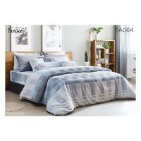 ชุดผ้าปูที่นอน 6 ฟุต 5 ชิ้น FACINO PRINT FA064