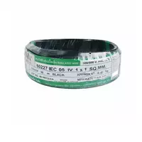 สายไฟ IEC01 THW 1x1 ตร.มม. สีดำ 30 เมตร NNN