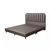ฐาน+หัวเตียง LUXE 5FT GREY HLS