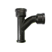 Single Combination Y and 1/8 Bend Hub & Spigot Type