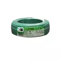 สายไฟ IEC01 THW 1X4X100 ม. สีเขียว