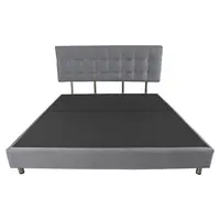 ฐาน+หัวเตียง AILEEN 3.5FT GRAY ME LIVING