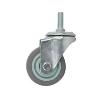 CASTER TPR GREY 3-INCH No Brake screw